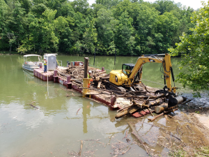 AEP Barge in Action